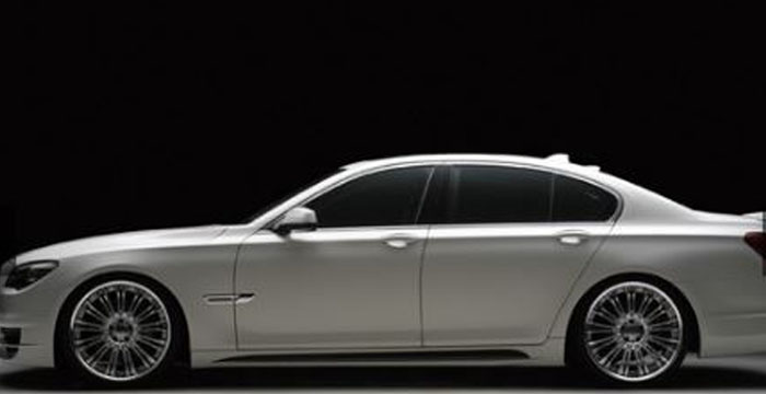 Custom BMW 7 Series  Sedan Side Skirts (2009 - 2015) - $890.00 (Part #BM-052-SS)